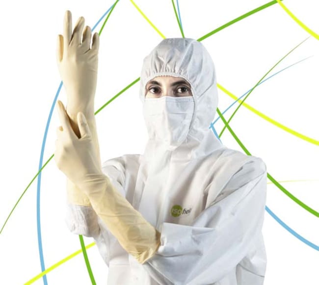 200PR CR+ Sterile Latex Gloves, 400mm, L