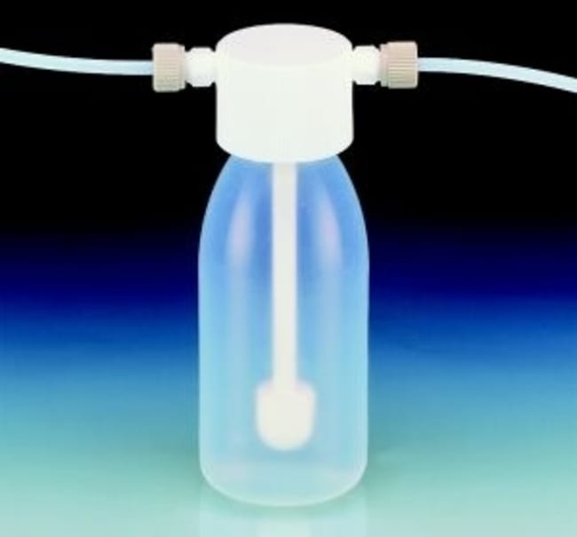 VITLAB Gaswaschflasche, PFA, 500ml, Aufs