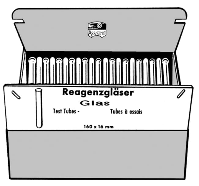 Hecht Karl Dickwandige Testrohrchen, Aue