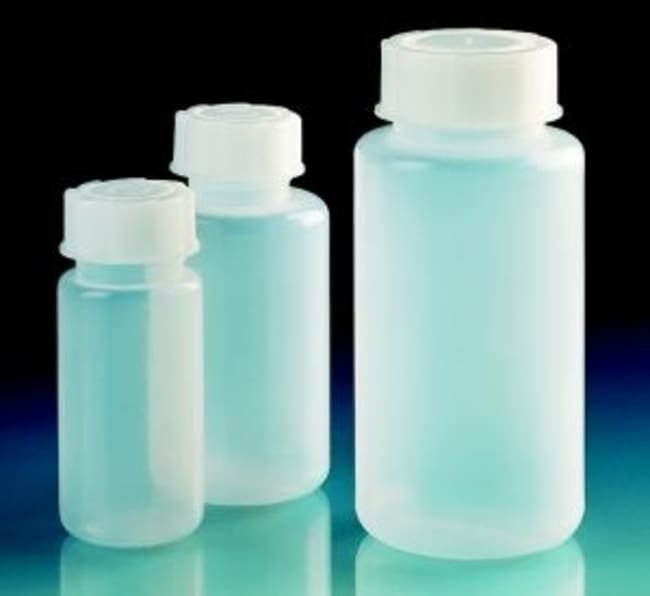 VITLAB LDPE Wide Mouth Bottles, with Scr