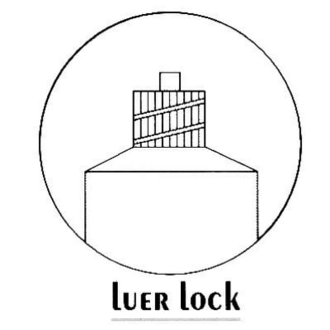 Poulten Graf Glasspritze mit Luer-Lock,