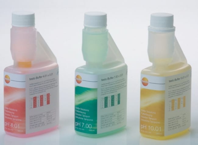 Testo Dosierflasche mit Puffer, pH 7.00,