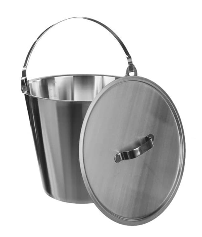 Bochem Graduierte Messeimer mit Deckel,