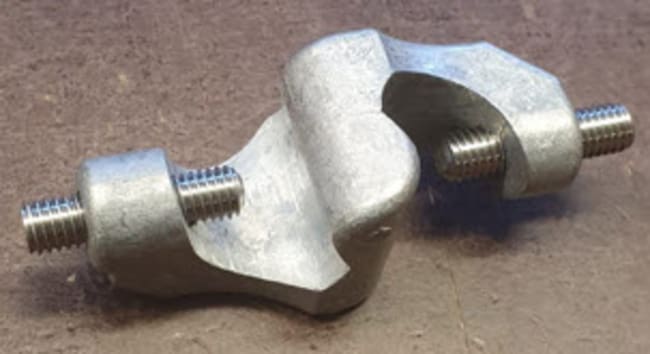 Bosshead alu, DIN 12895, d = 16.5mm, Ang