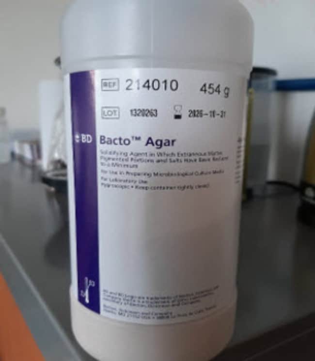 BD Bacto dehydriertes Agar, Verpackung: