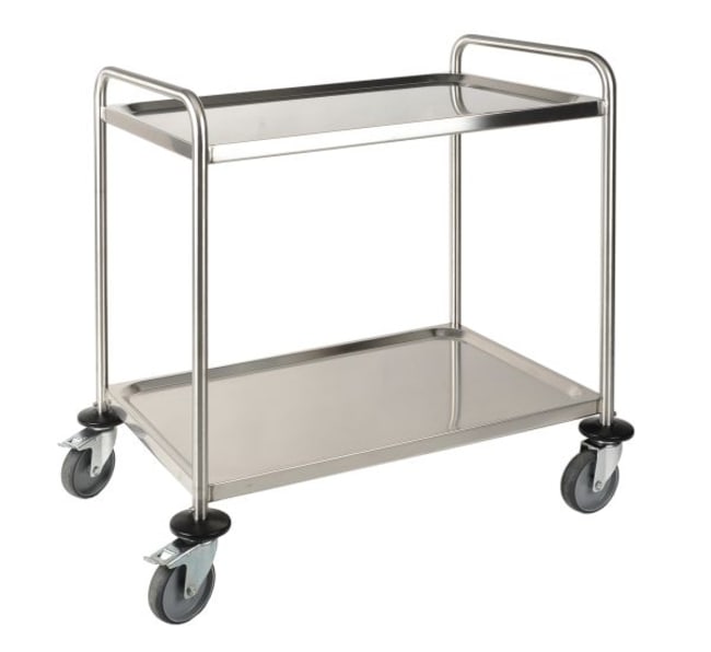 Bochem Laborwagen aus Edelstahl, Abmessu