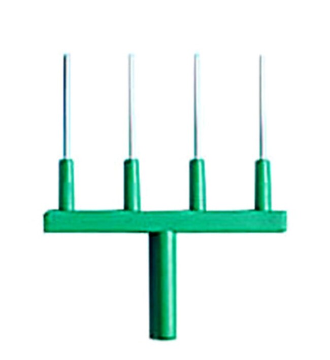 4-Kanal-Edelstahl-Absaugadapter VacuSafe