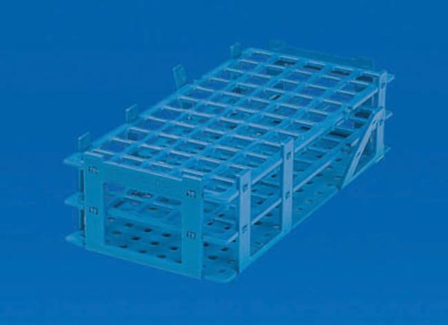 VITLAB Reagenzglasgestell, PP, blau, fr