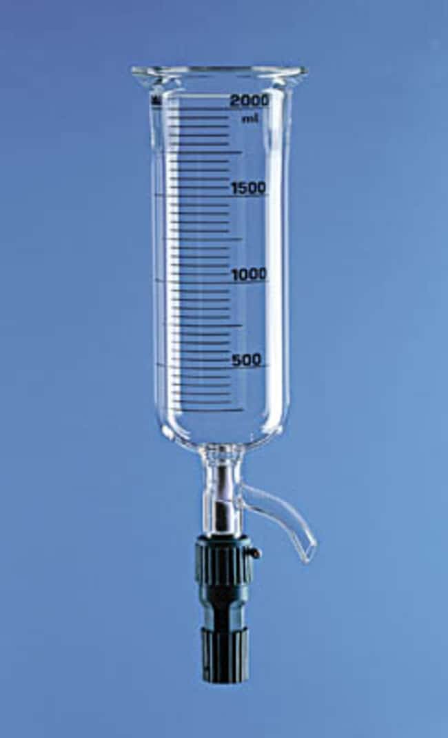 Reaction vessel, cylindrical, w/drawal v