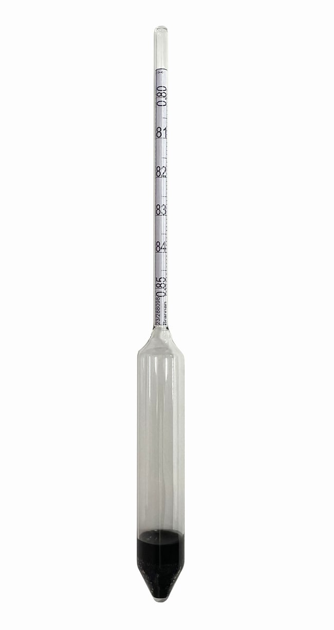 270mm BS 718 Density Hydrometer Series M