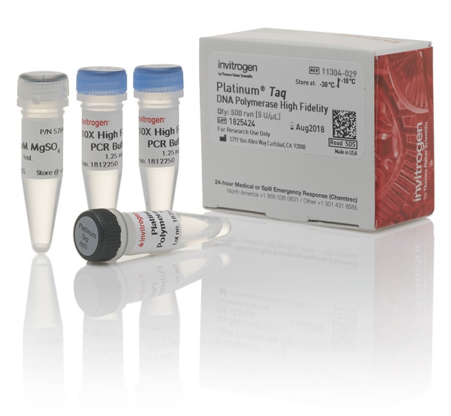 500RXN DNA POLYMERASE PLATINUM TAQ    hi