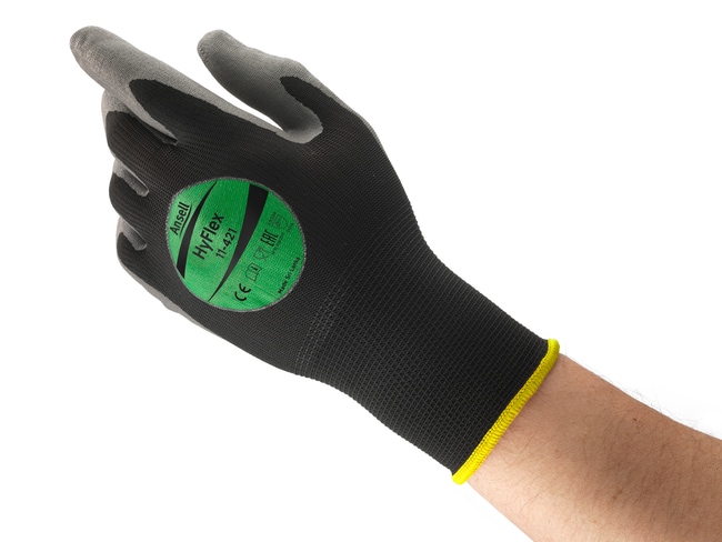 12 PAIR GLOVES HI-FLEX 11-421 SIZE 6
