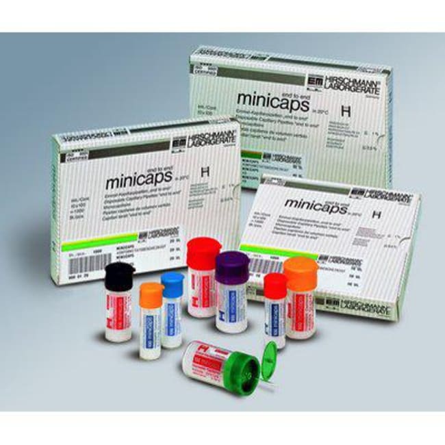 Hirschmann minicaps Micro Capillary Pipe