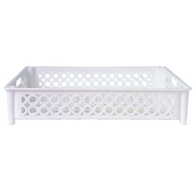 22 l white stackable and nestable perfor