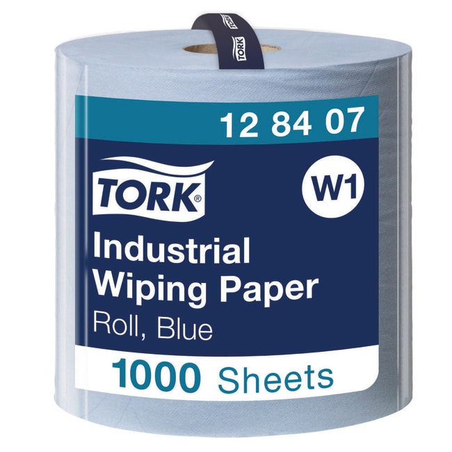 1ROLL Tork Wiping Paper Blue W1 Absorben