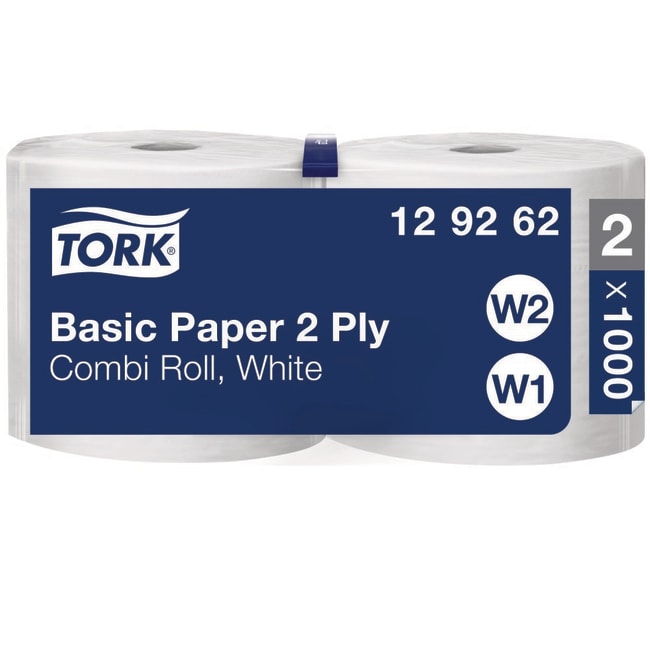 2ROLL Tork Basic Wiping Paper Combi Roll