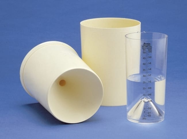100mm Plastic Rain Gauge INS/MM & Weathe