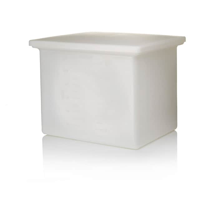 HDPE-Tank, rechteckig, 179 l mit Deckel