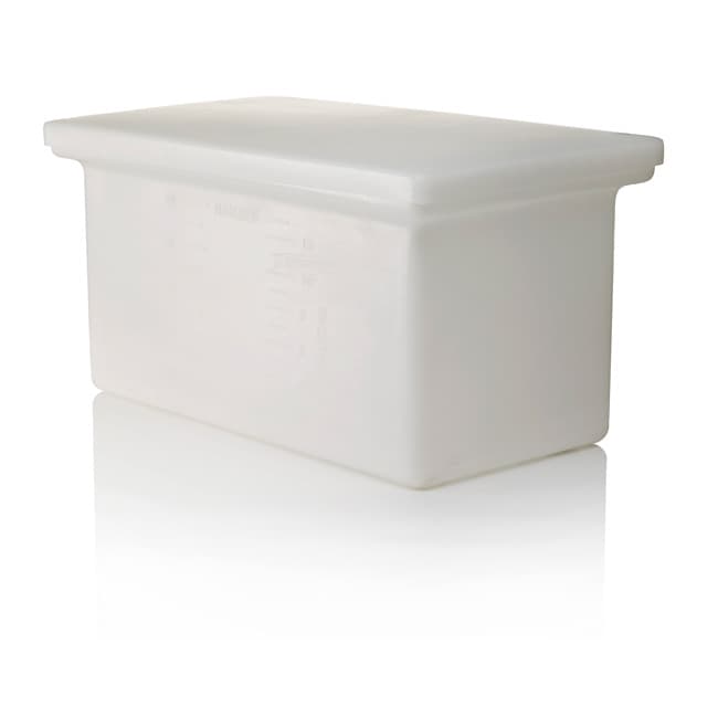 PP-Tank, rechteckig, 114 l mit Deckel DE