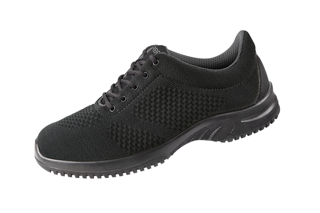 1PR Uni6 black knitted textile safety tr