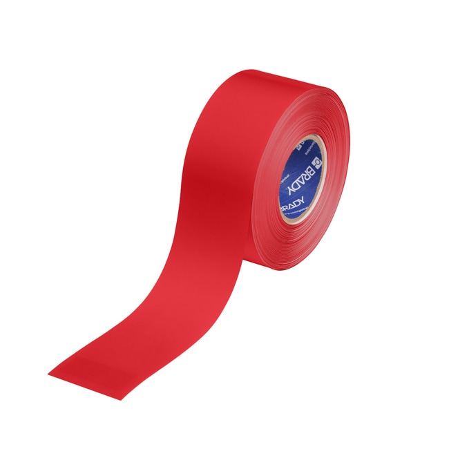 Red Floor Marking Tape 76.20 mm x 30.48