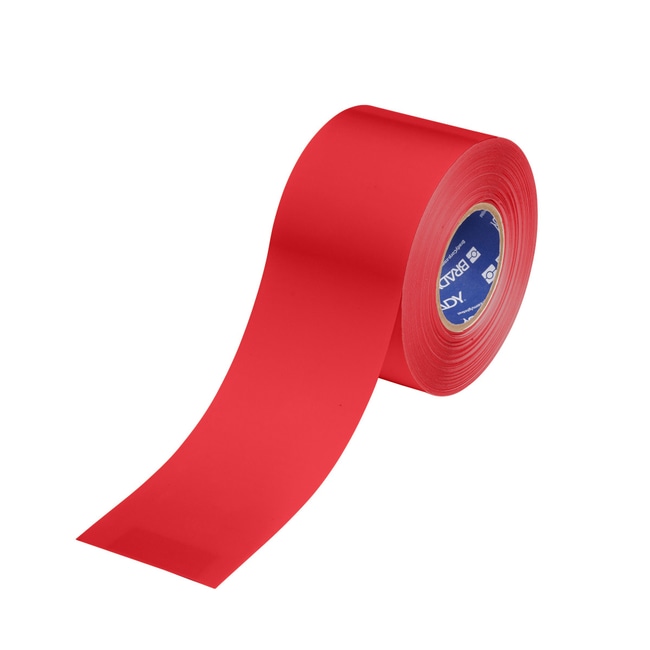 Red Floor Marking Tape 101.60 mm x 30.48