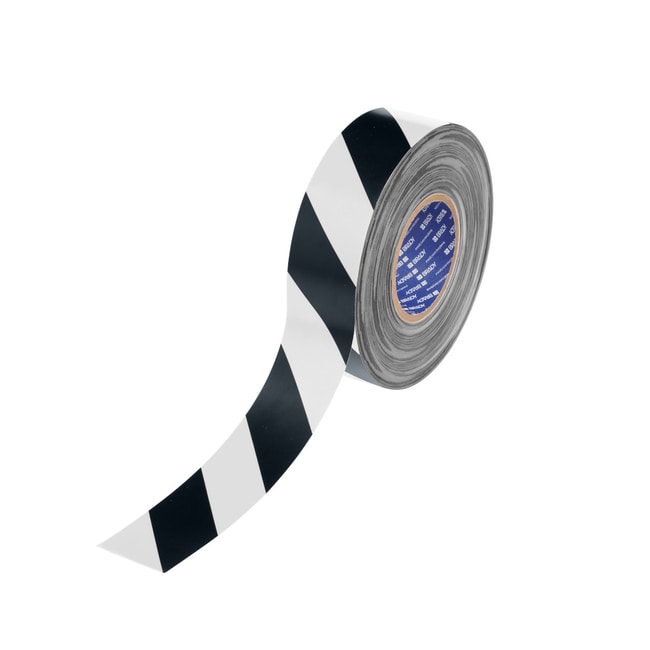 Black White Floor Marking Tape 50.80 mm