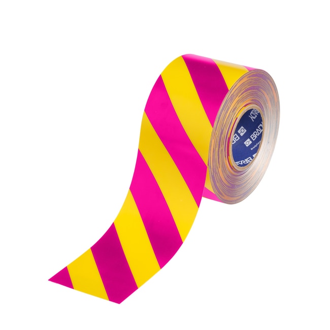 Magenta Yellow Floor Marking Tape 101.60