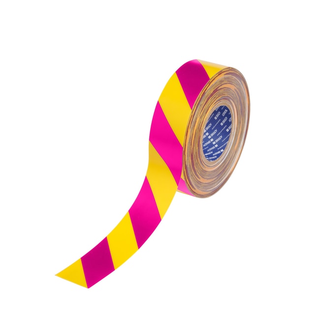 Magenta Yellow Floor Marking Tape 50.80