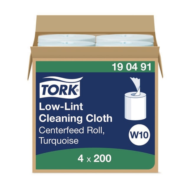 1ROLL Tork Low-Lint Cleaning Cloth Refil