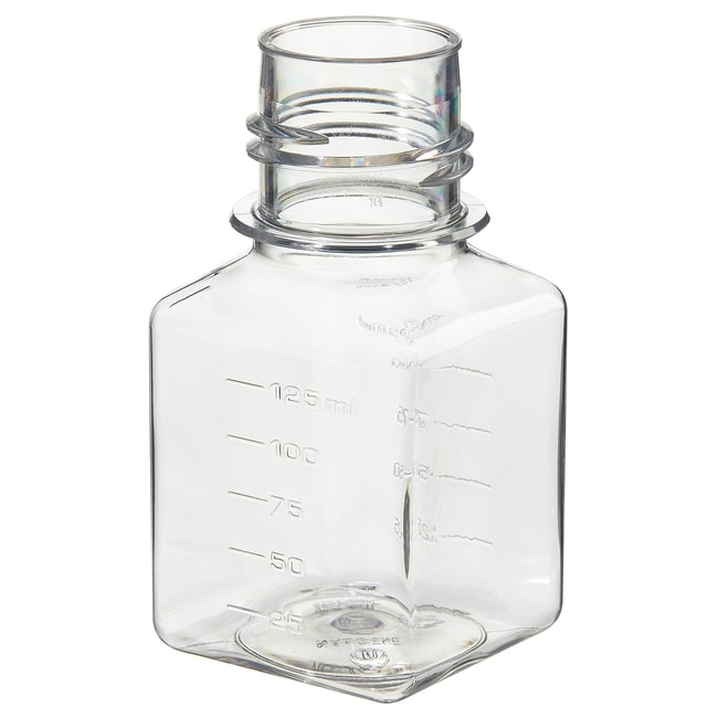 X96 Medienflasche, PET, 125 ml, klar, mi