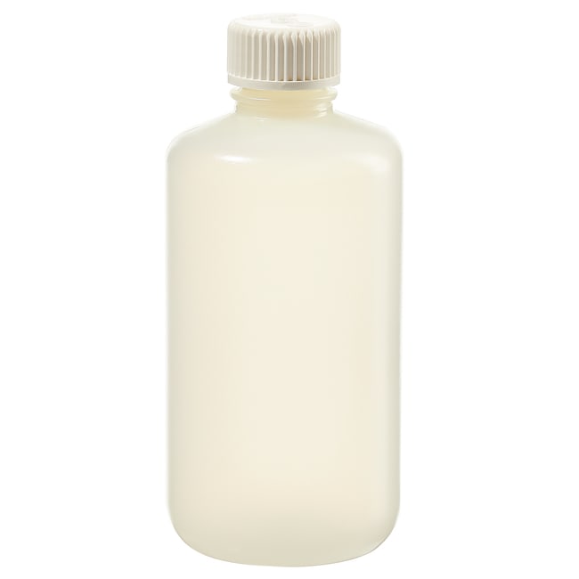 X180 Enghalsflasche, HDPE, 250 ml, mit w