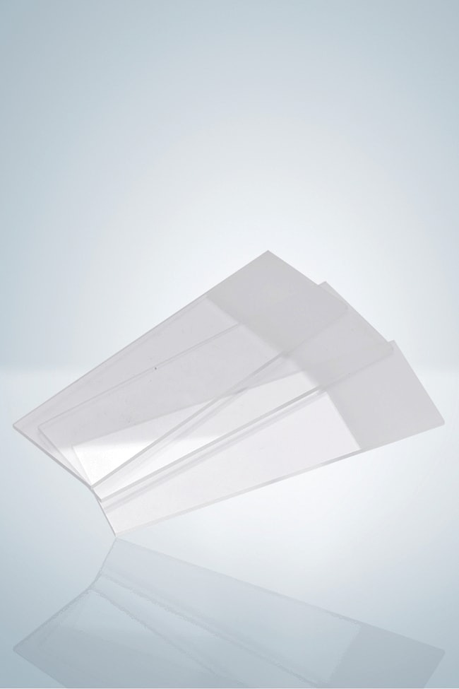 Hirschmann Microscopic Slide, Ground Edg