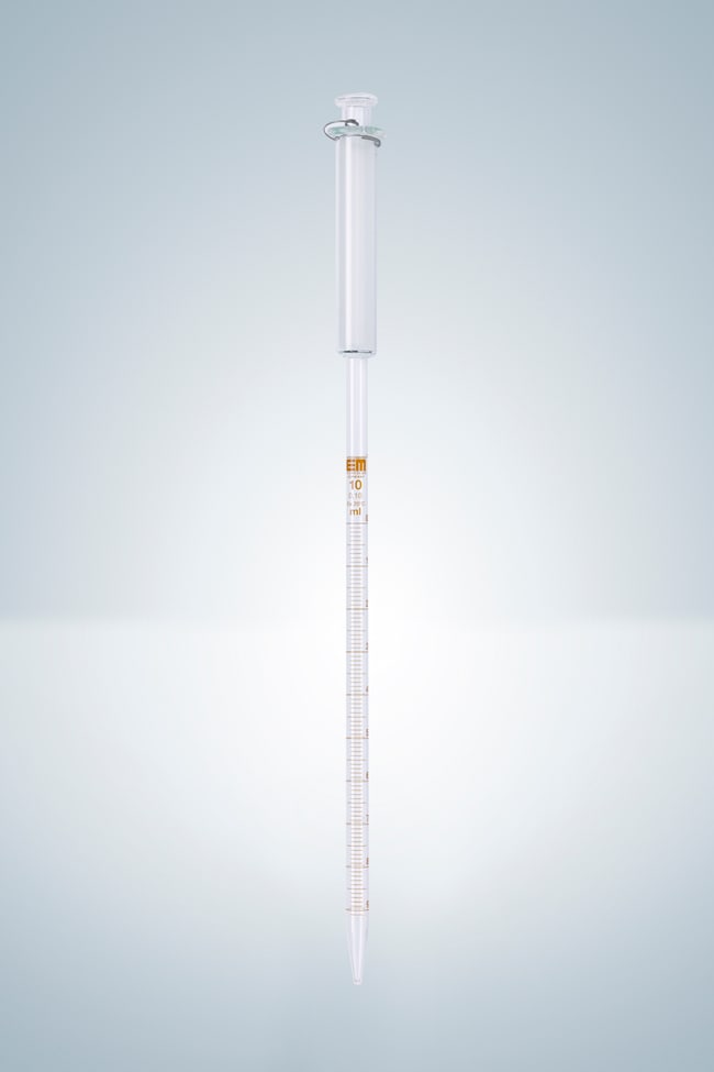Hirschmann Graduierte Pipette mit Saugko