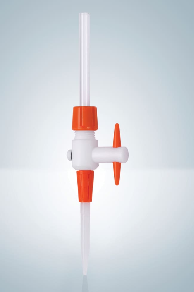 Hirschmann PTFE-Stopcock with PP Tip, PT