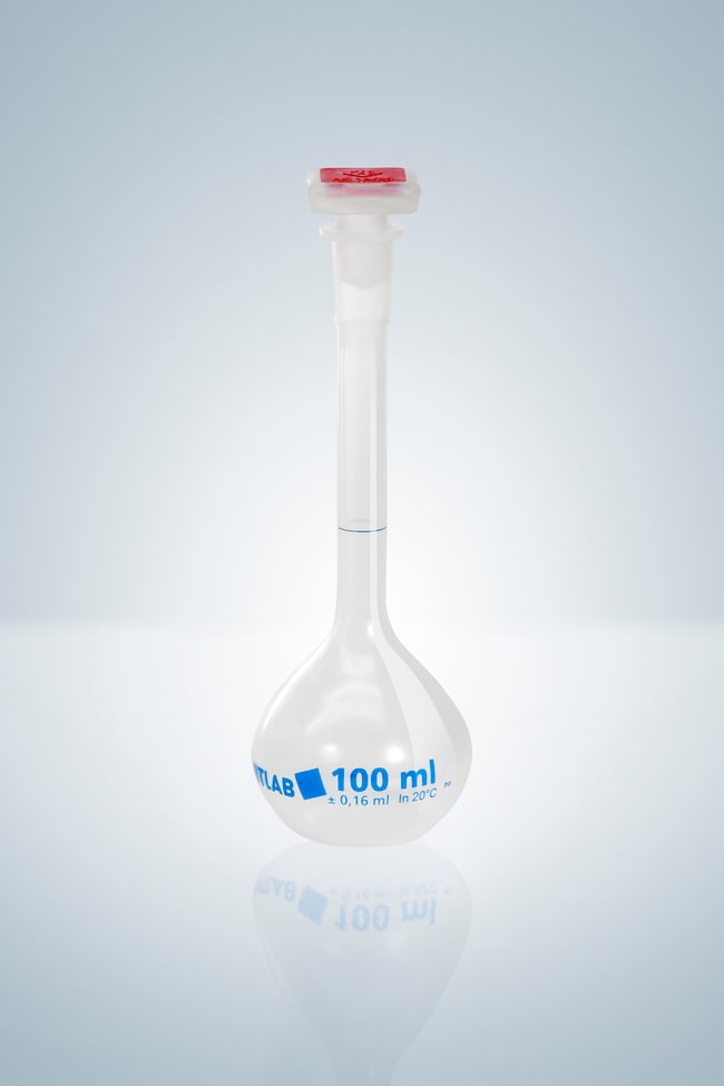 Hirschmann Class B Volumetric Flask with