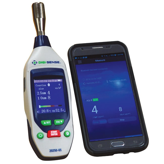 Digi-Sense Mini Particle Counter with Bl