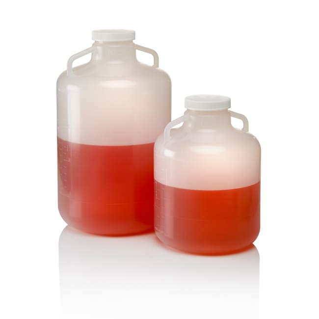 Weithals-Ballonflasche, 10 l PP mit Henk