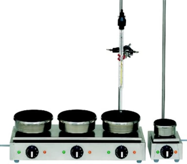 Series hotplate, 1 unit 150mm D, with re