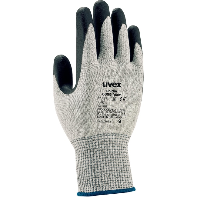10PR Uvex unidur 6659 Foam, size 10