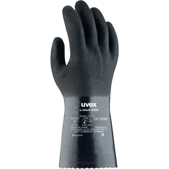 10PR Schutzhandschuh uvex u-chem 3100 60