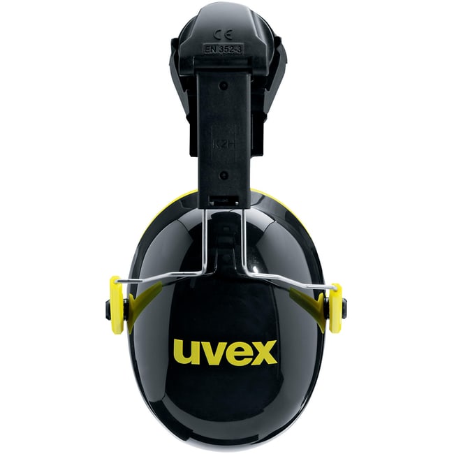 1PR Uvex K2H helmet mounted earmuff