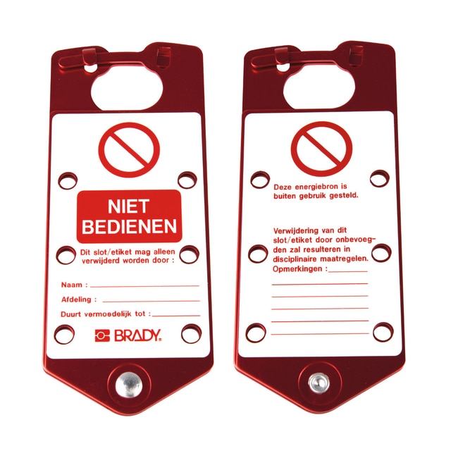 Brady Sicherheitsblockierbu¨gel aus Alum