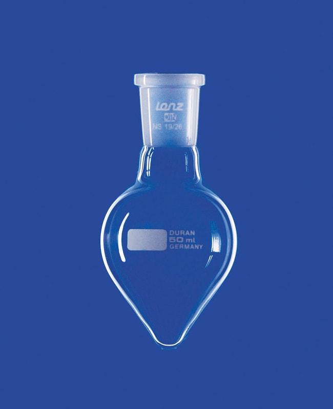 Lenz Laborglasinstrumente Pear-Shaped Fl