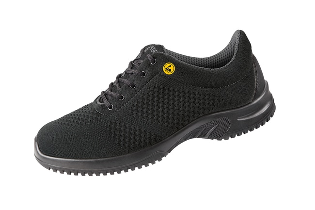 1PR Uni6 black knitted textile safety tr