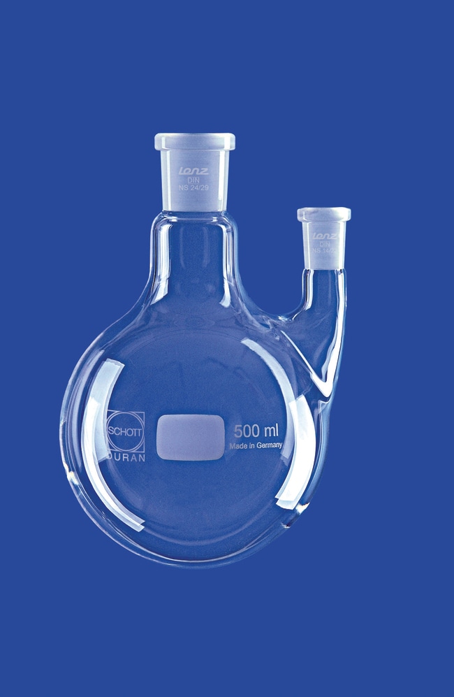 Lenz Laborglasintrumente Two-Neck Round-