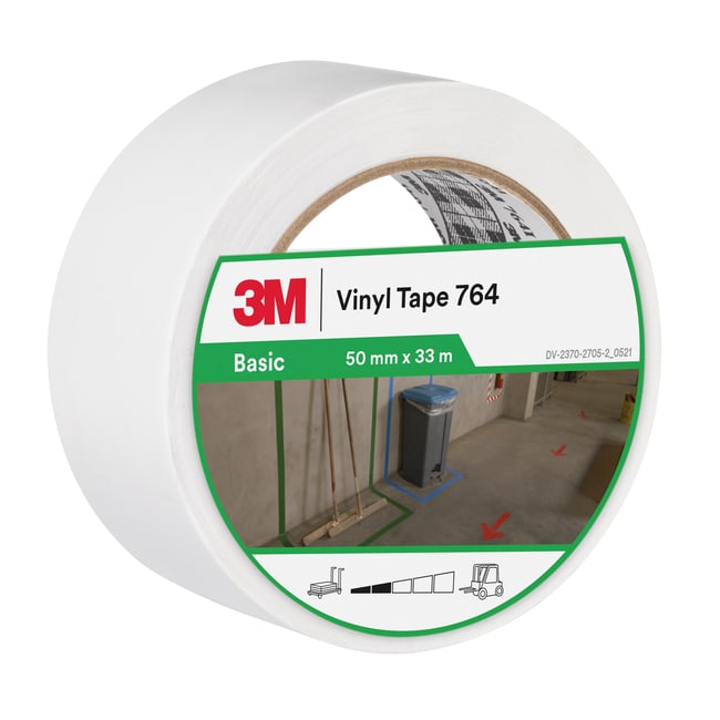 12ROLL 764 WHITE 50MM X 33M 12/CV IWCP