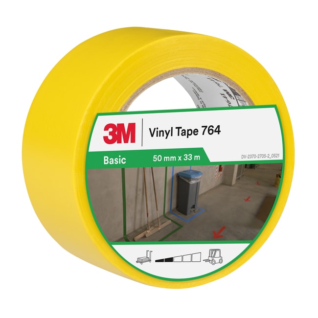 12ROLL 764 YELLOW 50MM X 33M 12/CV IWCP