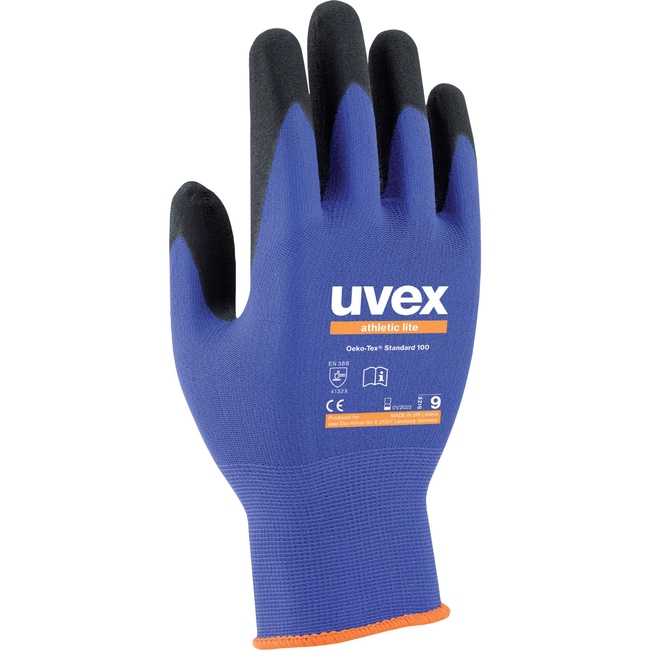 10PR Schutzhandschuh uvex athletic lite