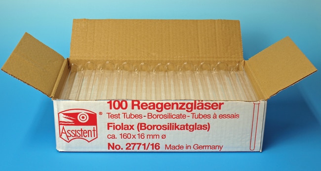 Karl Hecht FIOLAX Rundboden-Testrohrchen